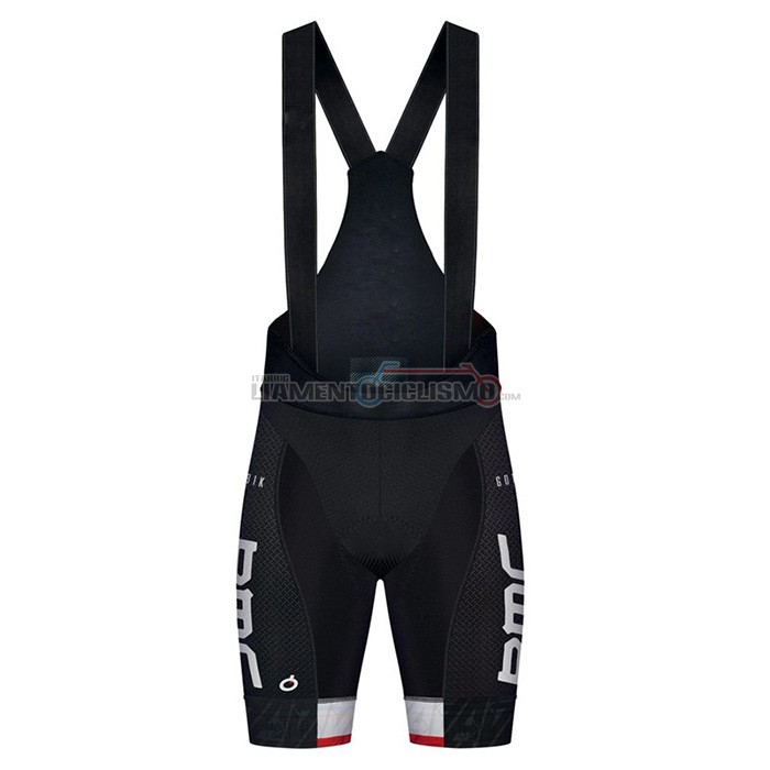 Abbigliamento Ciclismo BMC Manica Corta 2021 Bianco Rosso